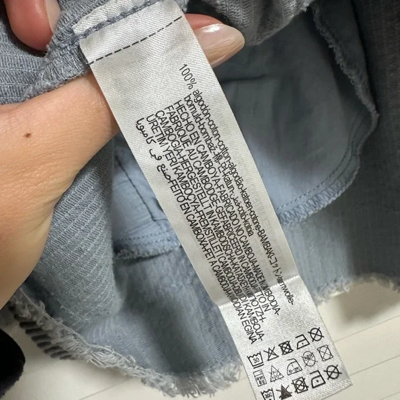 Zara Women's Corduroy Blue Shirt Jacket - Picture 7 of 7